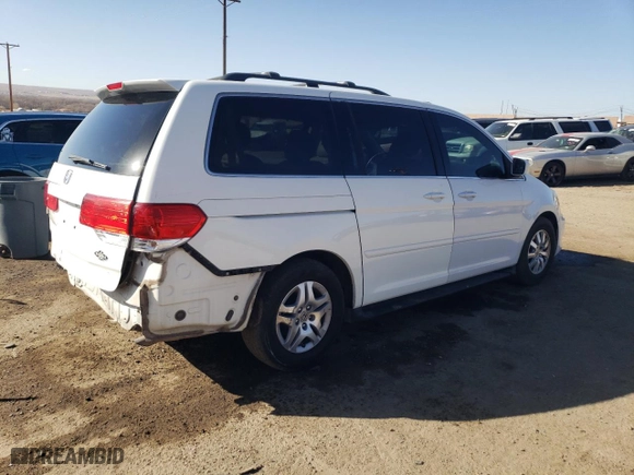 2009 Honda Odyssey EX-L with VIN 5FNRL38739B022266, listed as a Copart auction lot 47004435 with NaN miles and Salvage Title. Bid and sale history available at carsss.com. Image 3.