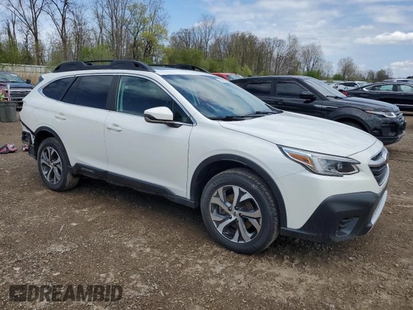2021 Subaru Outback Limited with VIN 4S4BTANC5M3110728, listed as a Copart auction lot 55239795 with 36,277 mi miles and Salvage title. Bid and sale history available at DreamBid. Image 4.