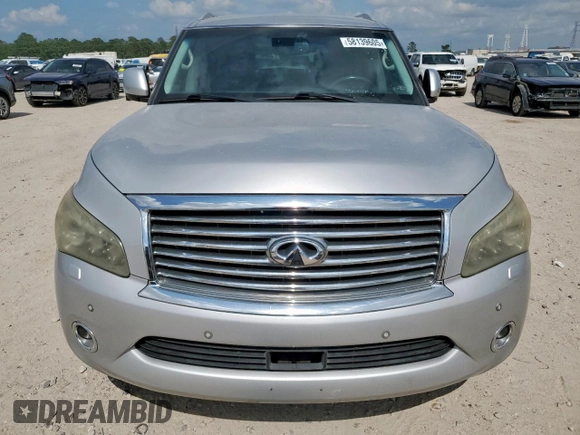 2014 Infiniti QX80 z VIN JN8AZ2NF6E9555206, wystawiony jako Copart lot #58139605 z przebiegiem 171 588 mil mil oraz Czysty tytuł • Clean title. Historia ofert i sprzedaży dostępna na DreamBid. Obrazek 5.