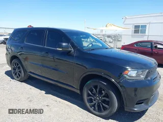 2019 Dodge Durango GT Plus with VIN 1C4RDHDG9KC598768, listed as a IAAI auction lot 42023973 with 73,435 mi miles and . Bid and sale history available at DreamBid. Image 1.