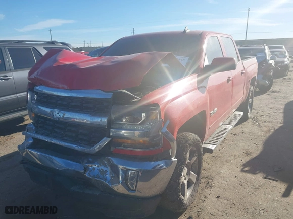 2017 Chevrolet Silverado 1500 LT with VIN 3GCUKREC9HG156659, listed as a IAAI auction lot 41734545 with 109,546 mi miles. Bid and sale history available at carsss.com. Image 6.