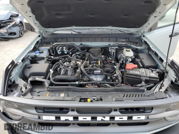 2024 Ford Bronco Big Bend с VIN 1FMDE7BH4RLB08451, выставлен на аукционе Copart как лот 49607475 с пробегом 3 569 миль миль и Списание • Salvage title. История ставок и продаж доступна на DreamBid. Изображение 13.
