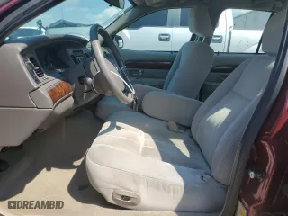 2007 Mercury Grand Marquis GS with VIN 2MEFM74V27X611848, listed as a Copart auction lot 72004424 with 93,152 mi miles and Salvage Title. Bid and sale history available at carsss.com. Image 7.