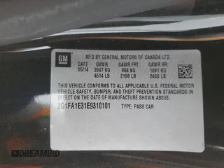 2014 Chevrolet Camaro LS с VIN 2G1FA1E31E9310101, выставлен на аукционе Copart как лот 53499065 с пробегом 144 691 миль миль и Списание • Salvage title. История ставок и продаж доступна на DreamBid. Изображение 14.