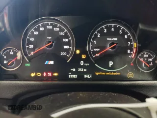 2020 BMW M4 with VIN WBS4Y9C08LFH71555, listed as a Copart auction lot 76549633 with 23,322 mi miles. Bid and sale history available at carsss.com. Image 9.