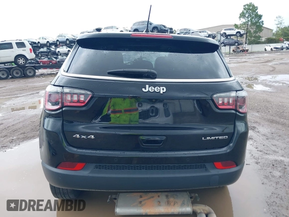 2021 Jeep Compass Limited with VIN 3C4NJDCB6MT584016, listed as a IAAI auction lot 42661401 with 68,455 mi miles and . Bid and sale history available at DreamBid. Image 17.