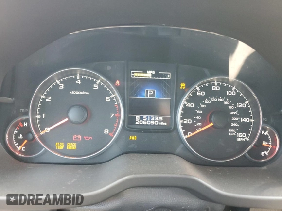2014 Subaru Outback Limited with VIN 4S4BRDMC2E2317635, listed as a Copart auction lot 65216045 with 206,090 mi miles and Clean title. Bid and sale history available at DreamBid. Image 9.