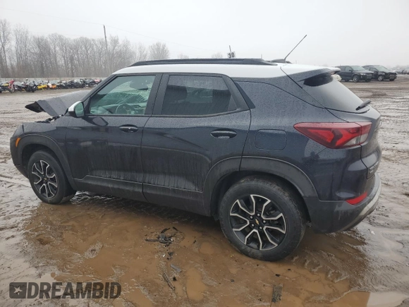 2021 Chevrolet TrailBlazer ACTIV with VIN KL79MSSLXMB035957, listed as a Copart auction lot 46908425 with 69,742 mi miles and Salvage Title. Bid and sale history available at DreamBid. Image 2.