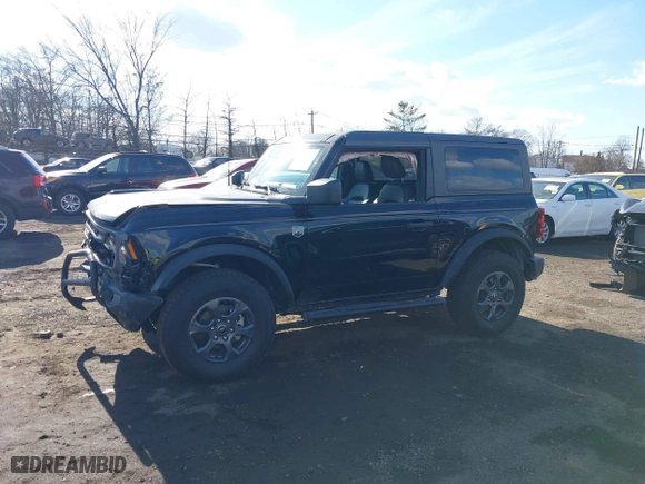 2024 Ford Bronco Big Bend with VIN 1FMDE7AH2RLA80523, listed as a IAAI auction lot 41452287 with 3,490 mi miles. Bid and sale history available at carsss.com. Image 14.