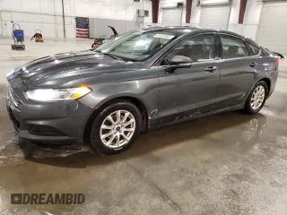 2015 Ford Fusion S with VIN 3FA6P0G72FR280270, listed as a Copart auction lot 49497685 with 435,002 mi miles and Salvage Title. Bid and sale history available at carsss.com. Image 1.