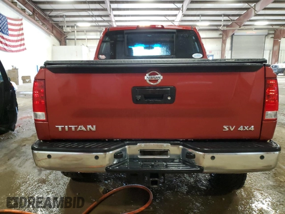 2014 Nissan Titan S with VIN 1N6AA0EC8EN512598, listed as a Copart auction lot 53722515 with 87,581 mi miles and Clean title. Bid and sale history available at DreamBid. Image 6.