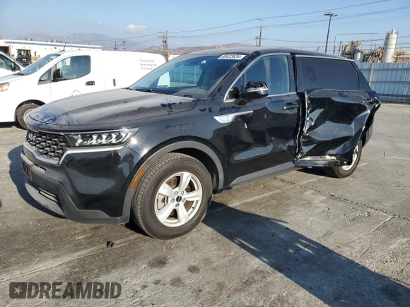 2022 Kia Sorento LX with VIN 5XYRG4LC7NG138989, listed as a Copart auction lot 86433634 with 36,268 mi miles and Salvage Title. Bid and sale history available at carsss.com. Image 1.