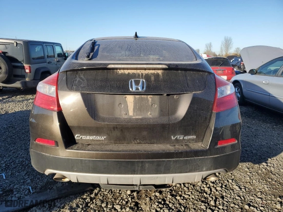 2014 Honda Crosstour EX-L with VIN 5J6TF2H54EL003149, listed as a Copart auction lot 43042725 with 146,425 mi miles and Salvage Title. Bid and sale history available at carsss.com. Image 6.