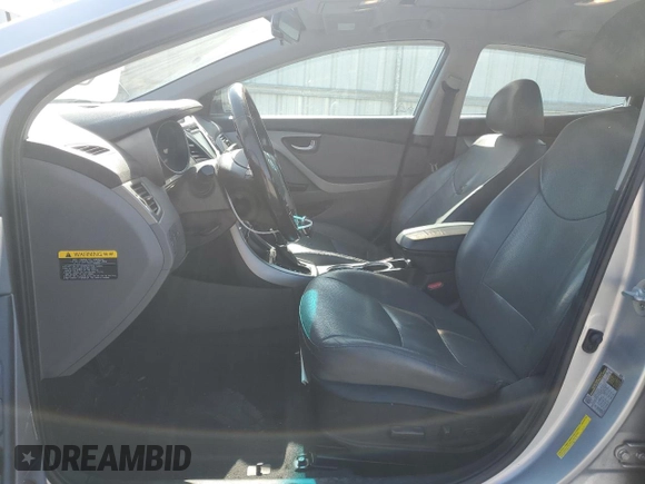 2014 Hyundai Elantra SE with VIN 5NPDH4AEXEH500138, listed as a Copart auction lot 52963765 with 147,466 mi miles and Salvage Title. Bid and sale history available at DreamBid. Image 7.