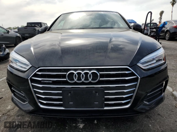 2018 Audi A5 Premium z VIN WAUNNAF59JA049769, wystawiony jako Copart lot #53304215 z przebiegiem 50 572 mil mil oraz Szkoda całkowita • Salvage title. Historia ofert i sprzedaży dostępna na DreamBid. Obrazek 5.