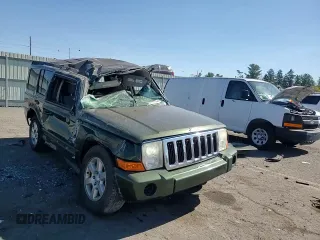 2007 Jeep Commander Sport with VIN 1J8HG48K27C663745, listed as a Copart auction lot 75741314 with 194,534 mi miles and Salvage Title. Bid and sale history available at carsss.com. Image 11.