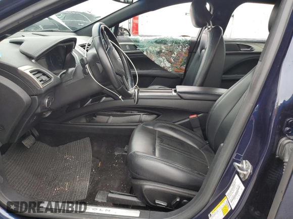 2017 Lincoln MKZ Premiere with VIN 3LN6L5A97HR628530, listed as a Copart auction lot 59408285 with 103,819 mi miles and Salvage title. Bid and sale history available at DreamBid. Image 7.