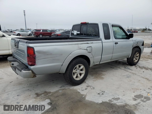 2002 Nissan Frontier XE with VIN 1N6DD26S22C374943, listed as a Copart auction lot 46813415 with 232,381 mi miles and Salvage title. Bid and sale history available at DreamBid. Image 3.