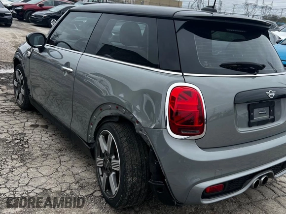 2020 MINI Hardtop Cooper S z VIN WMWXR5C06L2L60084, wystawiony jako Copart lot #60053805 z przebiegiem 91 168 mil mil oraz Szkoda całkowita • Salvage title. Historia ofert i sprzedaży dostępna na DreamBid. Obrazek 3.