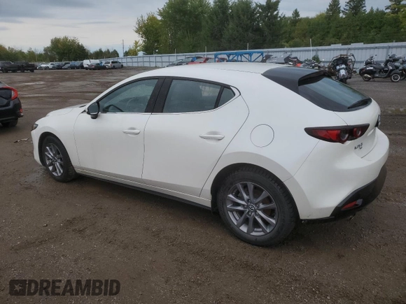 2020 Mazda 3 with VIN JM1BPBLM3L1158572, listed as a Copart auction lot 73055854 with Not provided miles and Salvage title. Bid and sale history available at DreamBid. Image 2.