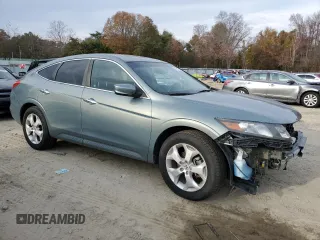 2011 Honda Accord Crosstour EX-L with VIN 5J6TF2H50BL006349, listed as a Copart auction lot 79612804 with 112,488 mi miles and Salvage Title. Bid and sale history available at carsss.com. Image 4.