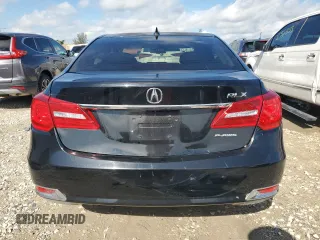 2014 Acura RLX with VIN JH4KC1F38EC002123, listed as a Copart auction lot 71431564 with 168,369 mi miles and Salvage Title. Bid and sale history available at carsss.com. Image 6.