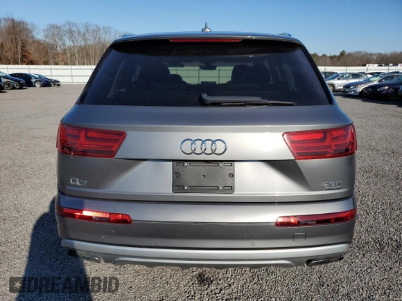 2018 Audi Q7 Premium with VIN WA1AAAF70JD005389, listed as a Copart auction lot 78998203 with 87,205 mi miles and . Bid and sale history available at DreamBid. Image 6.
