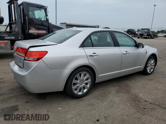 2012 Lincoln MKZ Hybrid with VIN 3LNDL2L35CR812534, listed as a Copart auction lot 61054885 with 134,317 mi miles and Salvage title. Bid and sale history available at DreamBid. Image 3.
