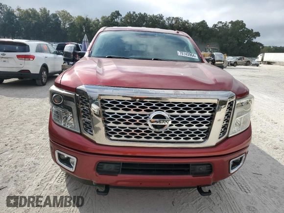 2016 Nissan Titan Platinum Reserve z VIN 1N6BA1F26GN504857, wystawiony jako Copart lot #78143964 z przebiegiem 114 257 mil mil oraz Szkoda całkowita • Salvage title. Historia ofert i sprzedaży dostępna na DreamBid. Obrazek 5.