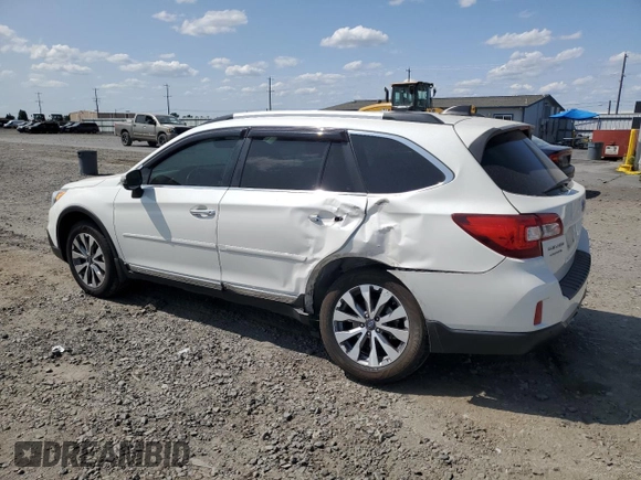 2017 Subaru Outback Touring with VIN 4S4BSATC6H3256454, listed as a Copart auction lot 60566815 with 80,683 mi miles and Salvage title. Bid and sale history available at DreamBid. Image 2.