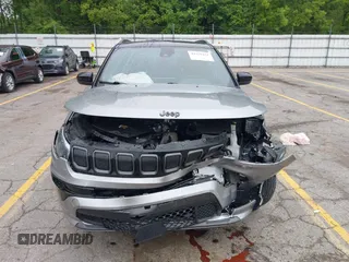2022 Jeep Compass Limited with VIN 3C4NJDCB0NT108670, listed as a IAAI auction lot 42379451 with 42,170 mi miles and . Bid and sale history available at DreamBid. Image 12.