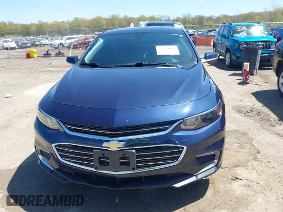 2016 Chevrolet Malibu LT with VIN 1G1ZE5ST8GF325086, listed as a IAAI auction lot 42120093 with 53,502 mi miles and . Bid and sale history available at DreamBid. Image 12.