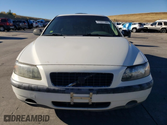 2001 Volvo S60 with VIN YV1RS61R412084860, listed as a Copart auction lot 77227144 with 170,853 mi miles and Non Repairable. Bid and sale history available at carsss.com. Image 5.