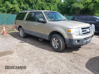 2007 Ford Expedition Max XLT z VIN 1FMFK16587LA98583, wystawiony jako IAAI lot #42310357 z przebiegiem Nie podano mil oraz . Historia ofert i sprzedaży dostępna na DreamBid. Obrazek 1.