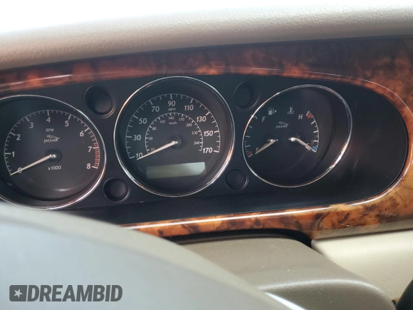 2006 Jaguar XJ with VIN SAJWA71BX6SH01193, listed as a Copart auction lot 76382034 with 0 mi miles and Salvage Title. Bid and sale history available at carsss.com. Image 9.
