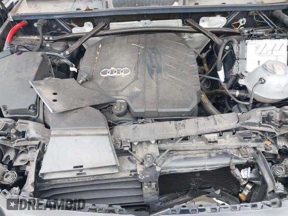 2024 Audi Q5 S line Premium Plus with VIN WA1EAAFY8R2025472, listed as a IAAI auction lot 42371409 with 10,737 mi miles and . Bid and sale history available at DreamBid. Image 9.
