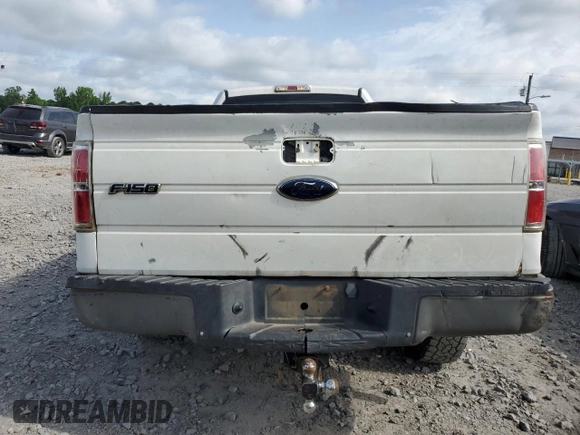 2010 Ford F-150 XL with VIN 1FTMF1CW4AKB46235, listed as a Copart auction lot 56931335 with 117,402 mi miles and Salvage title. Bid and sale history available at DreamBid. Image 6.