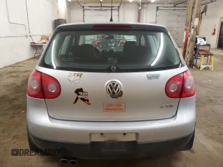 2007 Volkswagen Rabbit with VIN WVWBR71K47W057736, listed as a Copart auction lot 49347455 with 133,780 mi miles and Salvage Title. Bid and sale history available at carsss.com. Image 6.