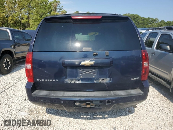 2007 Chevrolet Suburban LT with VIN 1GNFC16087R251568, listed as a Copart auction lot 62377833 with 0 mi miles and Clean Title. Bid and sale history available at carsss.com. Image 6.