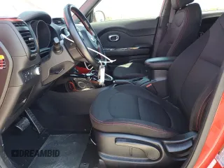 2019 Kia Soul + with VIN KNDJP3A54K7666882, listed as a Copart auction lot 53380235 with 91,946 mi miles and Salvage Title. Bid and sale history available at carsss.com. Image 7.