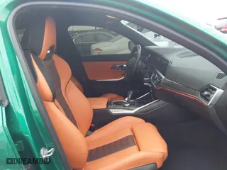 2021 BMW M3 Competition with VIN WBS33AY07MFL02329, listed as a IAAI auction lot 41783136 with 38,133 mi miles. Bid and sale history available at carsss.com. Image 5.