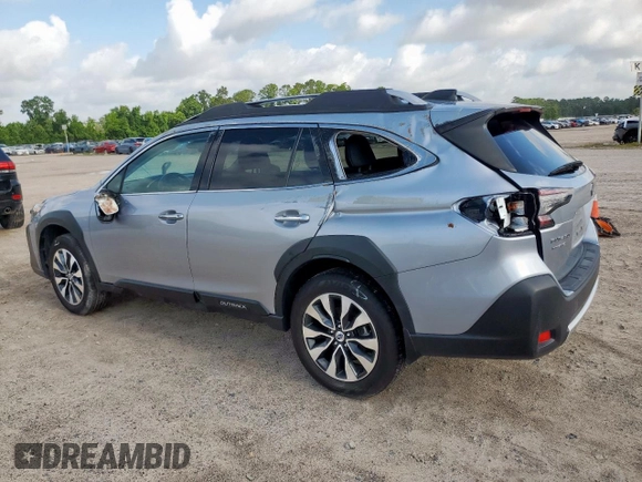2024 Subaru Outback Touring with VIN 4S4BTAPC0R3106378, listed as a Copart auction lot 61424485 with 5,202 mi miles and Salvage title. Bid and sale history available at DreamBid. Image 2.