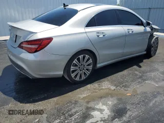 2018 Mercedes-Benz CLA 250 with VIN WDDSJ4EB2JN650465, listed as a Copart auction lot 53834294 with 97,609 mi miles and . Bid and sale history available at DreamBid. Image 3.