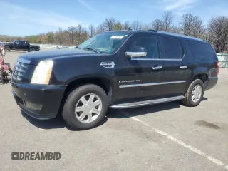 2007 Cadillac Escalade ESV with VIN 1GYFK66837R346919, listed as a Copart auction lot 53749735 with 228,706 mi miles and Clean Title. Bid and sale history available at carsss.com. Image 1.