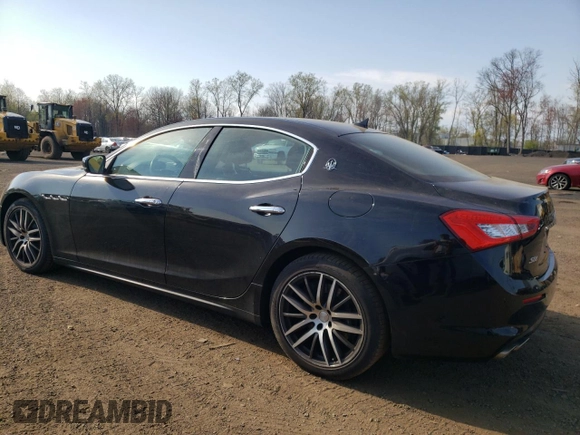 2018 Maserati Ghibli S Q4 z VIN ZAM57YTA5J1279909, wystawiony jako Copart lot #54559285 z przebiegiem 49 065 mil mil oraz Szkoda całkowita • Salvage title. Historia ofert i sprzedaży dostępna na DreamBid. Obrazek 2.