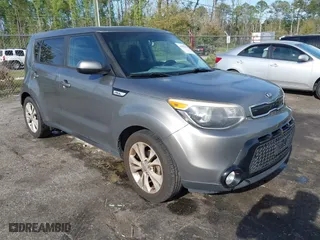 2016 Kia Soul + with VIN KNDJP3A52G7260073, listed as a IAAI auction lot 41893771 with 131,763 mi miles. Bid and sale history available at carsss.com. Image 1.