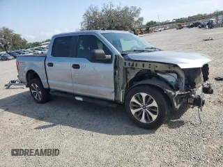 2020 Ford F-150 XL with VIN 1FTEW1C40LKF52020, listed as a Copart auction lot 50210665 with 56,242 mi miles and Non Repairable. Bid and sale history available at DreamBid. Image 4.