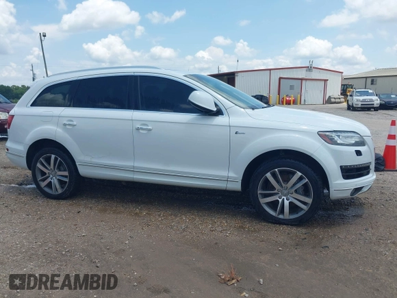 2015 Audi Q7 Premium Plus with VIN WA1LGAFE1FD016429, listed as a IAAI auction lot 42453301 with 123,139 mi miles and . Bid and sale history available at DreamBid. Image 12.