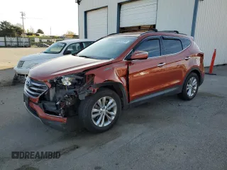 2017 Hyundai Santa Fe 2.0T z VIN 5XYZUDLA7HG490689, wystawiony jako Copart lot #53673385 z przebiegiem 131 435 mil mil oraz Szkoda całkowita • Salvage title. Historia ofert i sprzedaży dostępna na DreamBid. Obrazek 1.