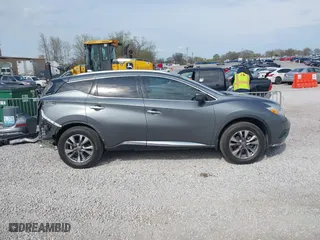2017 Nissan Murano SV with VIN 5N1AZ2MG4HN137420, listed as a IAAI auction lot 41933199 with 65,025 mi miles. Bid and sale history available at carsss.com. Image 14.